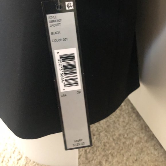 *HP* NWT! Tahari ASL Cuff Sleeve Notch Jacket / Blazer - Picture 8 of 16